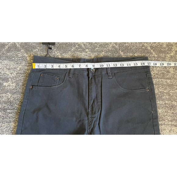 Wulful Mens 34 Jeans Gray Denim Pants NWT M9 - Picture 4 of 11